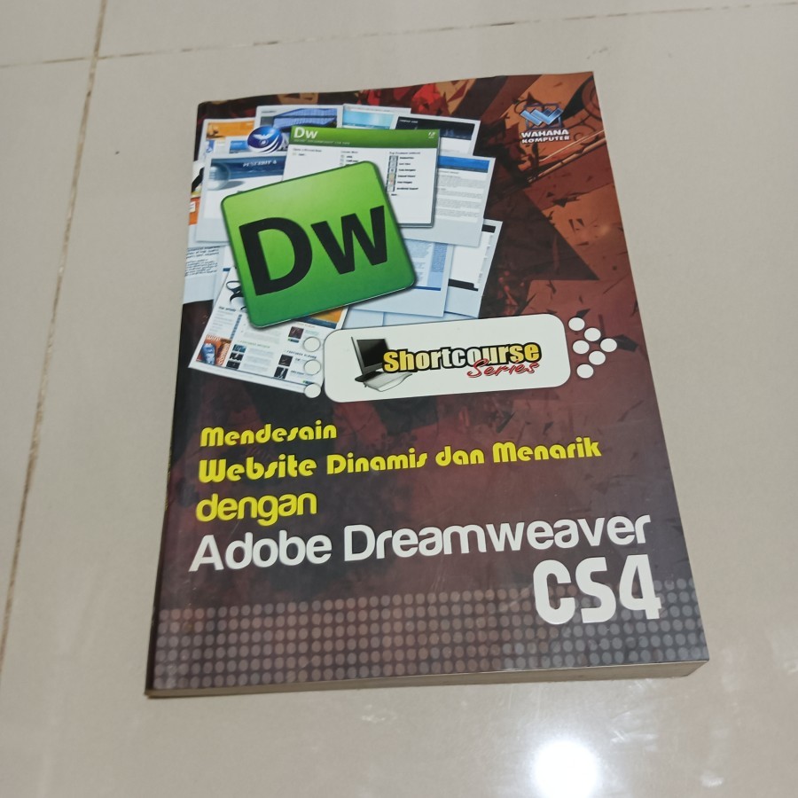 Jual Buku Mendesain Website Dinamis & Menarik Dengan Adobe Dreamweaver ...