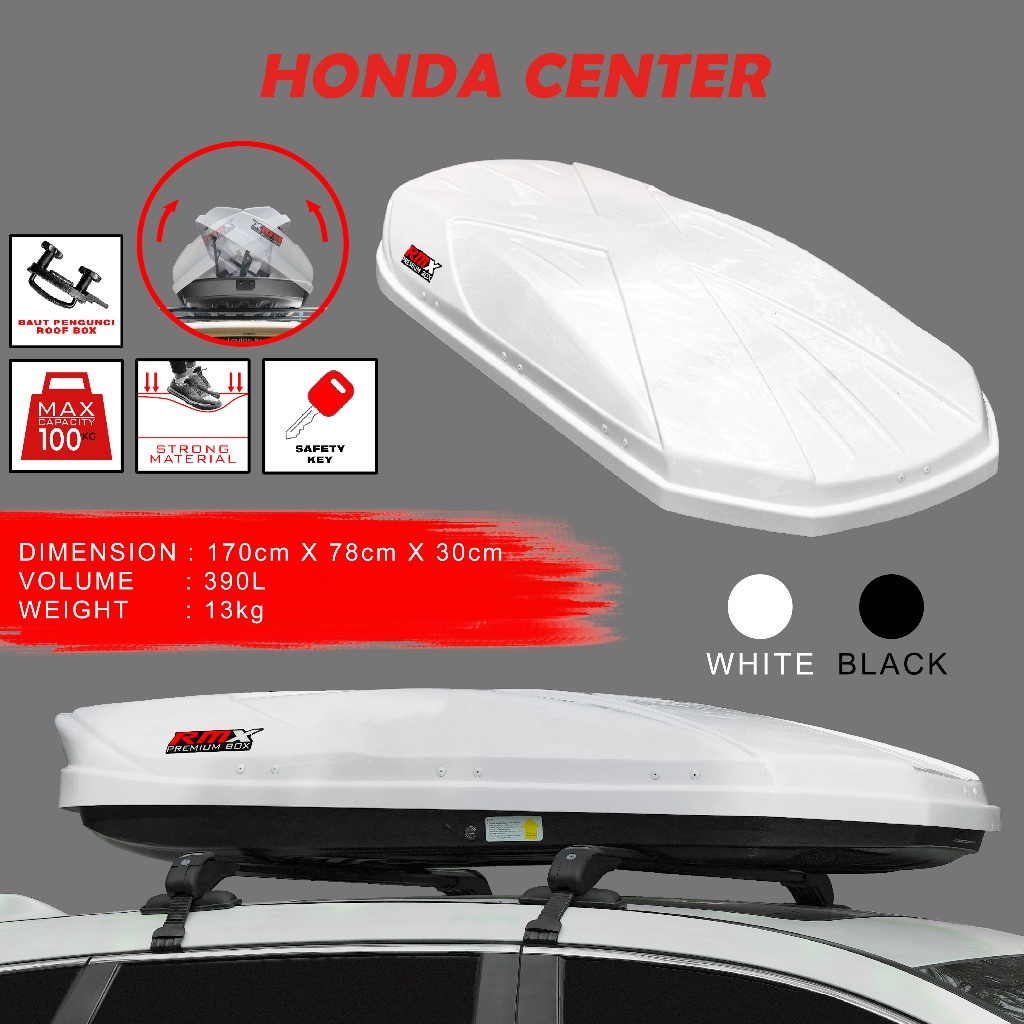 Jual Roof Box Roofbox Rofbox Bagasi Atas Mobil Universal Rmx