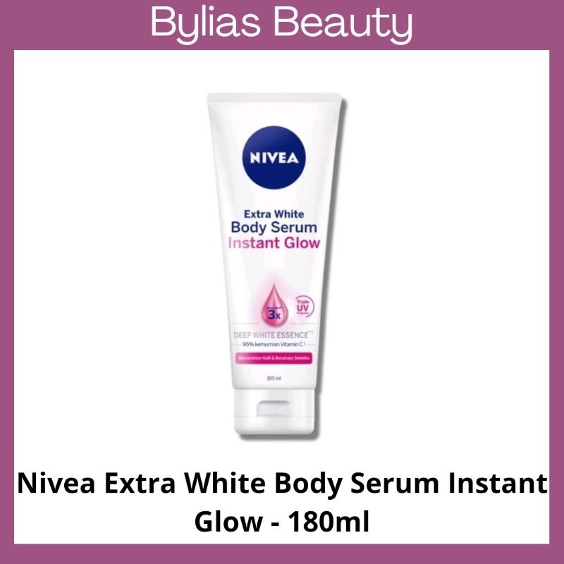 Jual NIVEA Extra White Body Serum Instant Glow 180ml Shopee Indonesia