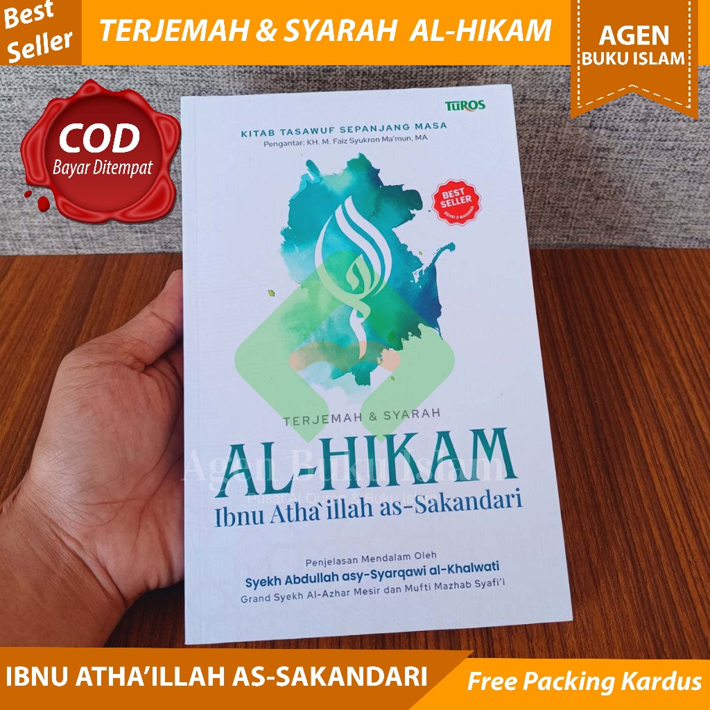 Jual Cod Bayar Di Tempat Terjemah Dan Syarah Al Hikam Buku Tasawuf Edisi Bahasa Penerbit Turos