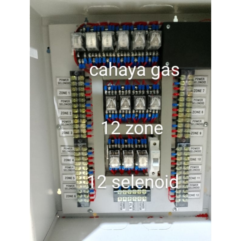 Jual Panel gas 12 zone untuk 12 selenoid | Shopee Indonesia