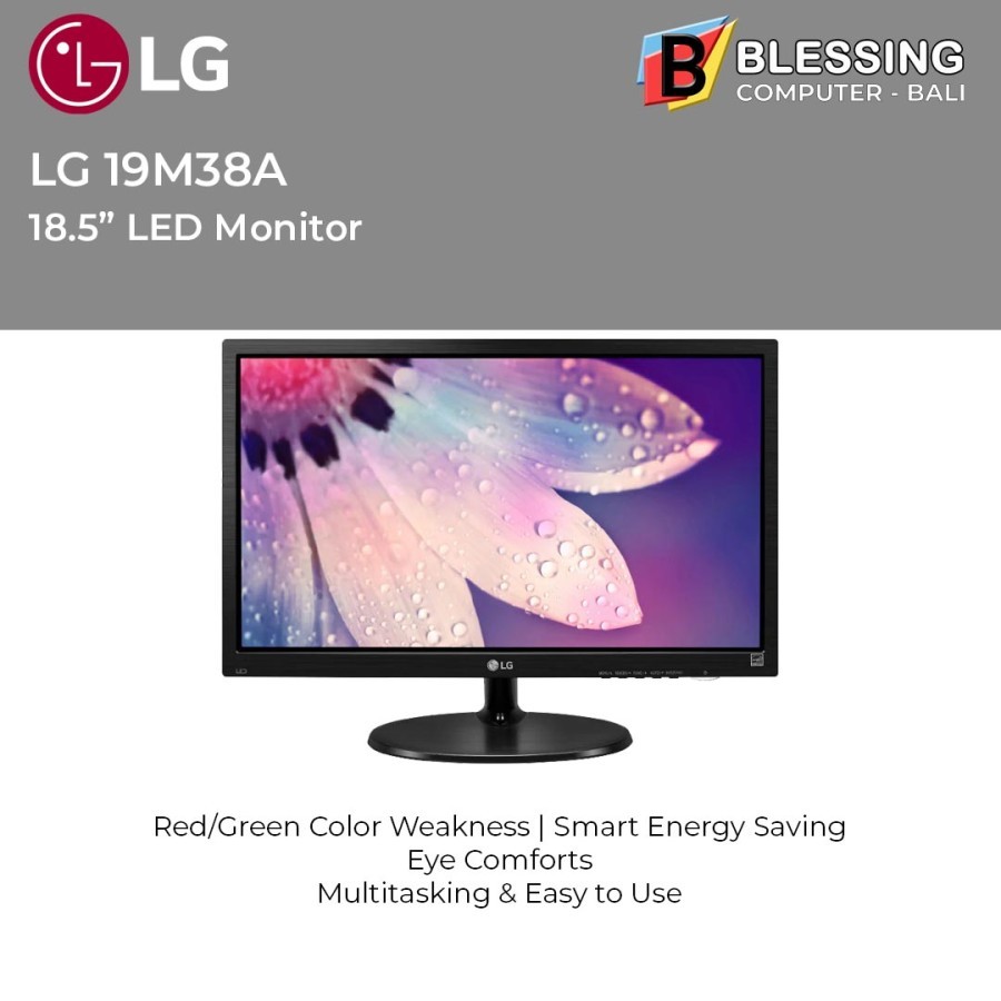 Jual Monitor LG 19M38A-B / LED LG 19M38A / Monitor 18.5 Inchi - VGA ...