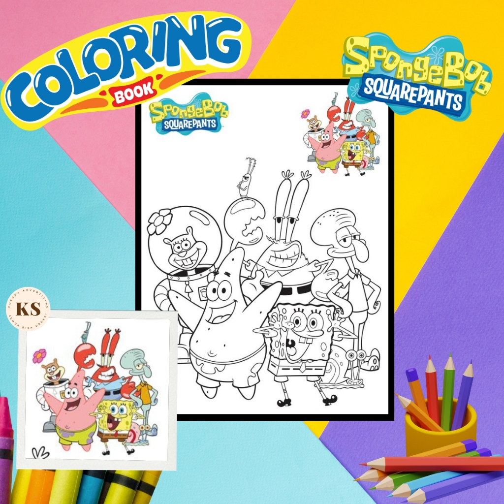 Jual Gambar Sketsa Drawing Sketch Mewarnai Anak Ukuran A5 Tema