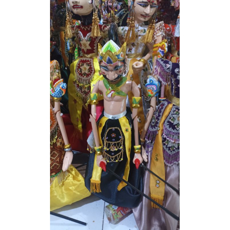 Jual Wayang Golek Batara Kala Ukuran Kecil Standar Buta Shopee Indonesia