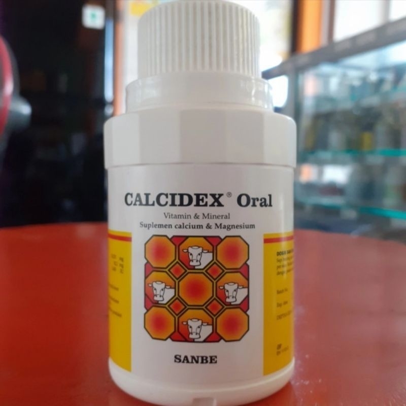 Jual Calcidex Oral 100 ml Mengatasi Lumpuh Hewan Sapi Kuda Kambing ...