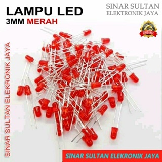 Jual LED 3MM MERAH (PER BIJI) | Shopee Indonesia