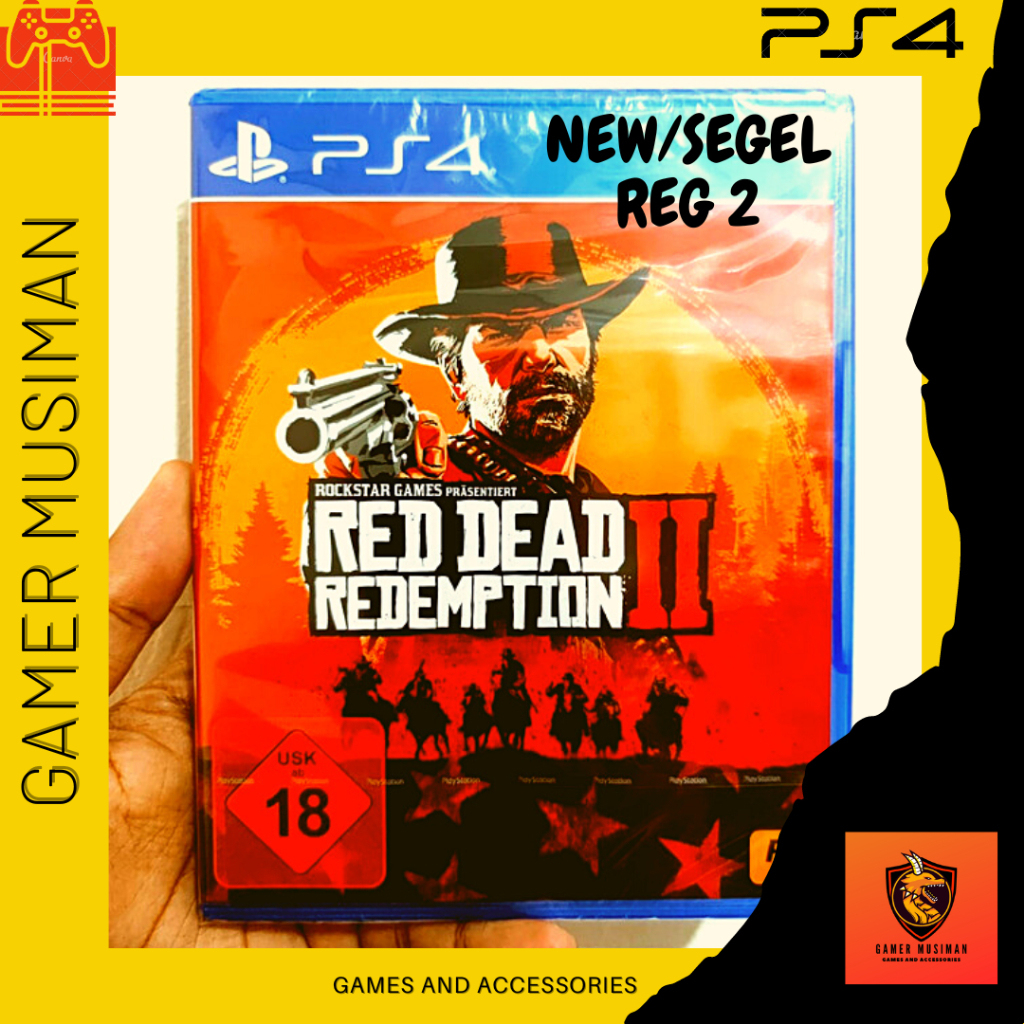 Jual BD PS4 RED DEAD REDEMPTION RDR II - SECOND MULUS MURAH | Shopee ...