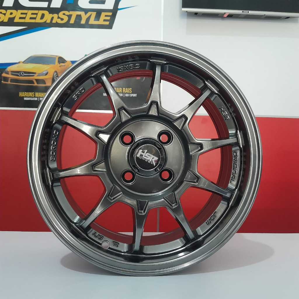 Jual Velg Mobil Racing Hsr Wheels Original Type Boroko Srd Cocok Buat