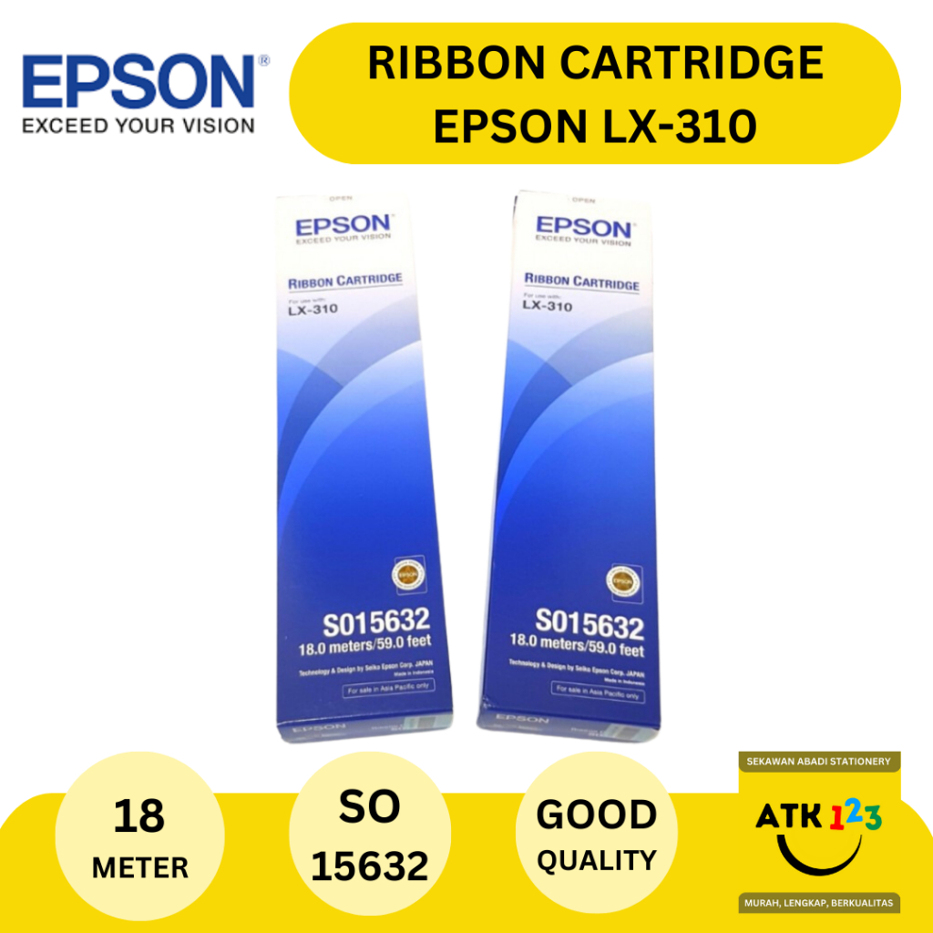 Jual Ribbon Cartridge Pita Printer Epson Lx Original Shopee