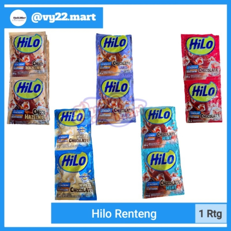 Jual Susu Bubuk Hilo Renteng isi 10 Sachet | Shopee Indonesia