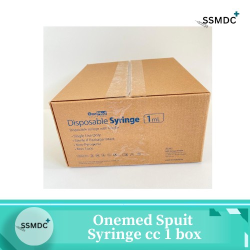 Jual Onemed Spuit - Syringe CC / box | Shopee Indonesia