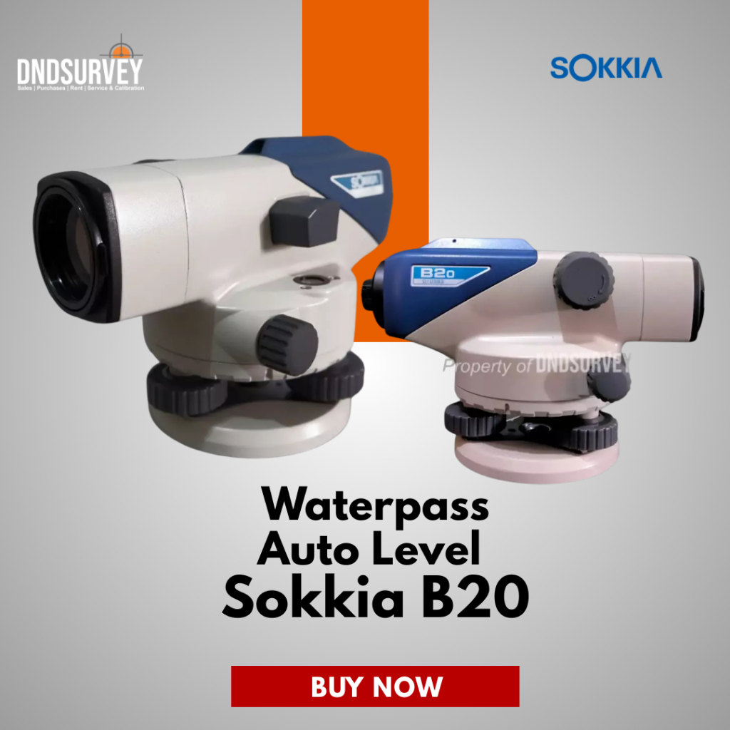 Jual Waterpass Sokkia B20 Automatic Level / Auto Level Baru | Shopee ...