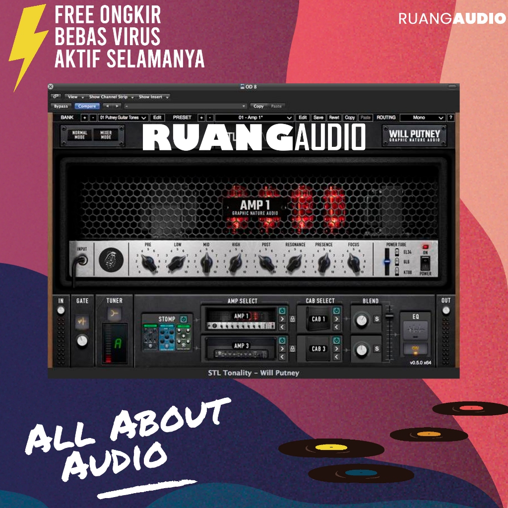 Plugins STL Tonality - Will Putney v1.5.0 ( Full Activated )