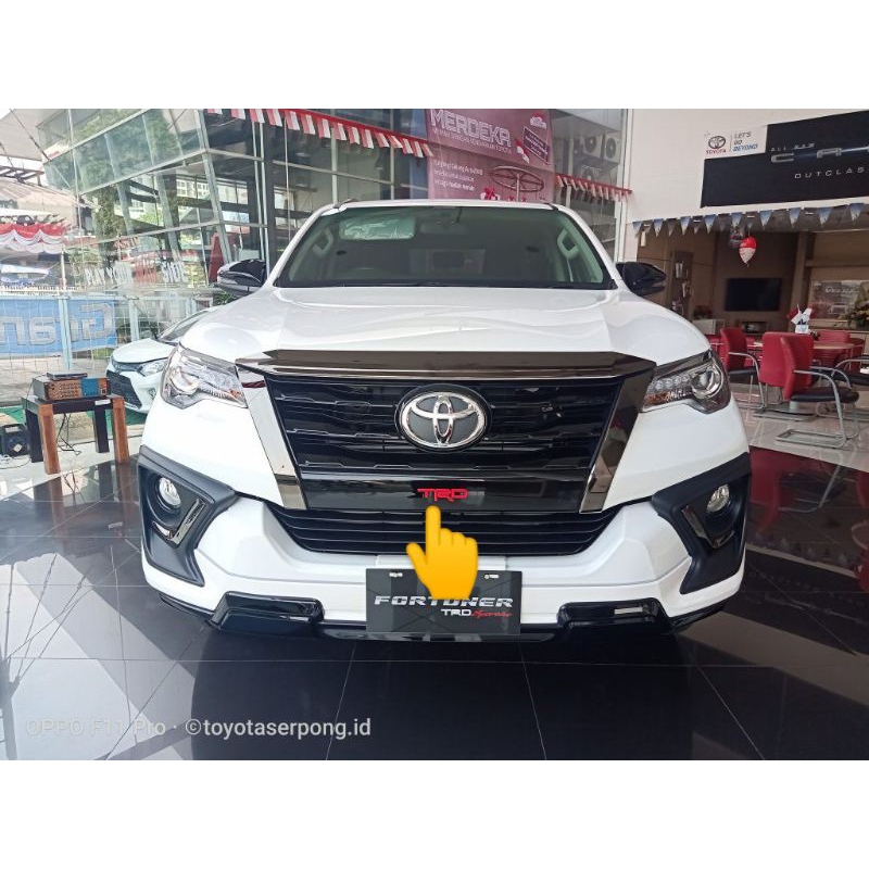 Jual List Lis Grille Grill Fortuner Trd Original Shopee Indonesia