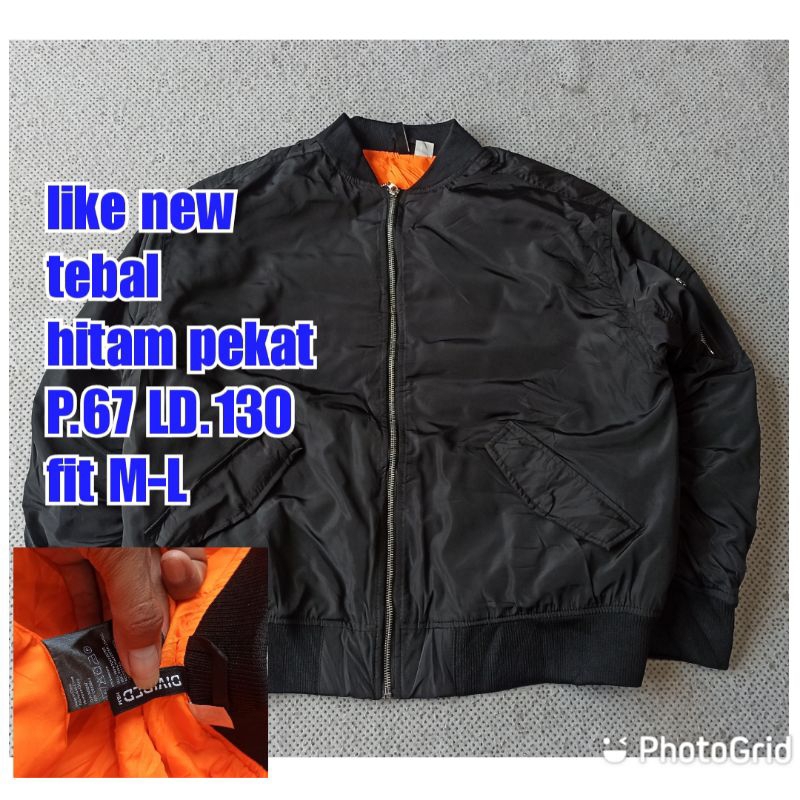 Jaket bomber outlet h&m