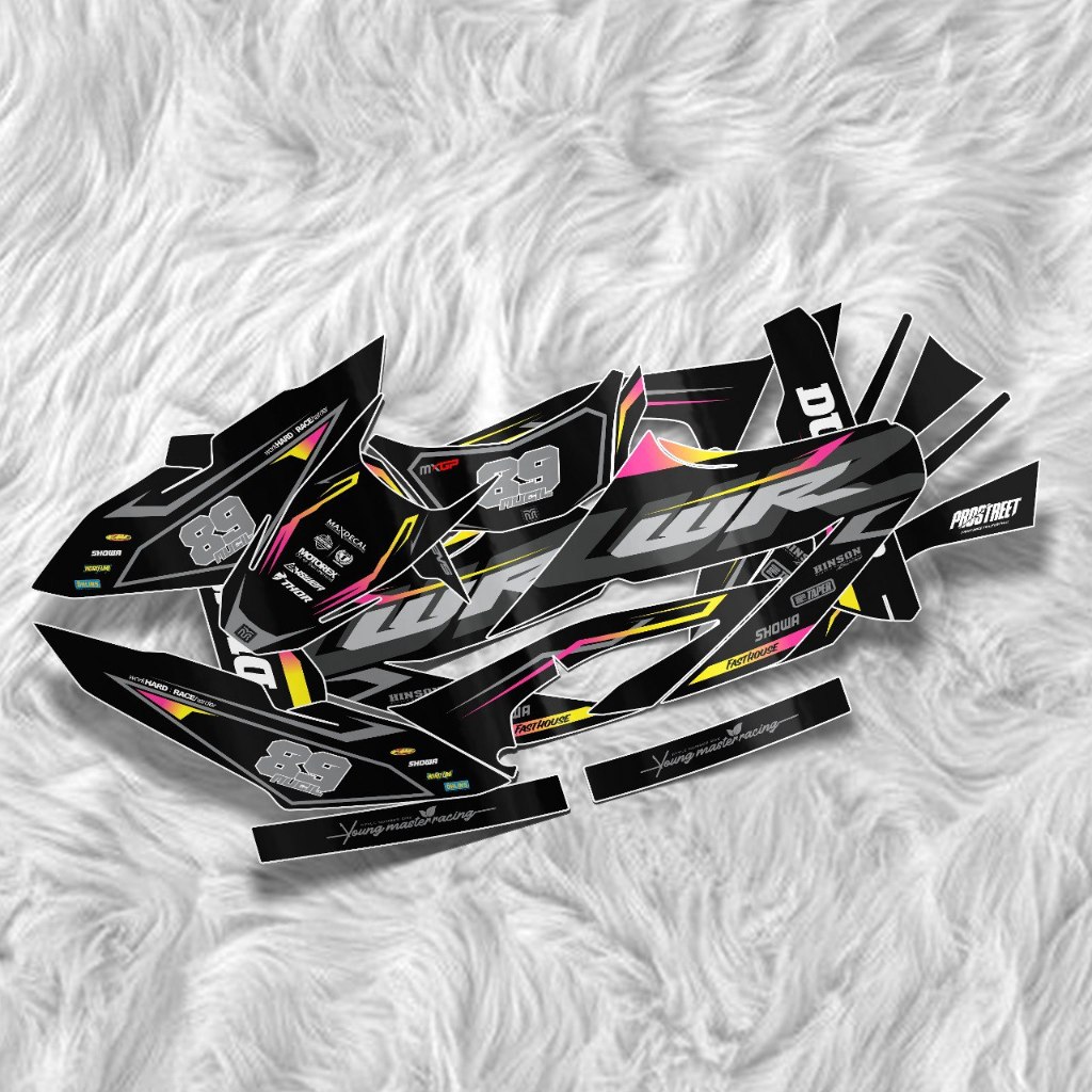 Jual Decal Stiker Yamaha WR 155 R WR155R Full Body Superglossy Design ...