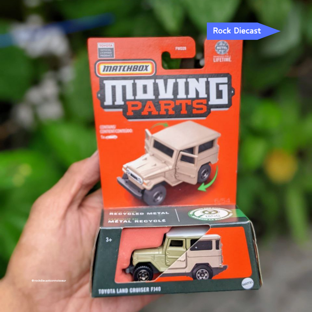 Jual Matchbox MBX Moving Parts Toyota Land Cruiser FJ40 Diecast Scale 1
