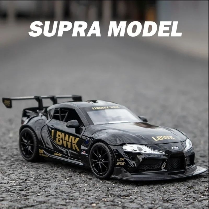 Jual Diecast Mobil Toyota GR Supra LBWK Liberty Walk Die-cast Miniatur ...