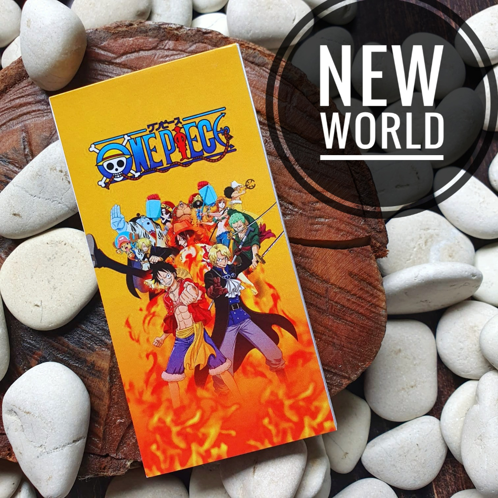 Jual One Piece Mini Long Notes Buku Catatan Tulis Notebook Notepad ...