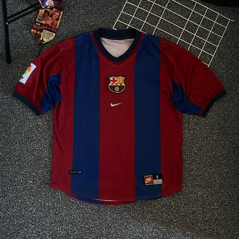 Jual JERSEY VINTAGE FC BARCELONA | Shopee Indonesia