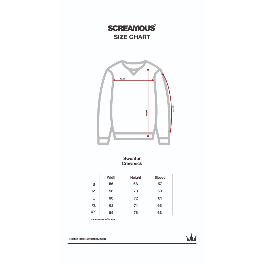 Jual Screamous Sweater Pria Crewneck ZIGGY NAVY BLUE | Shopee Indonesia