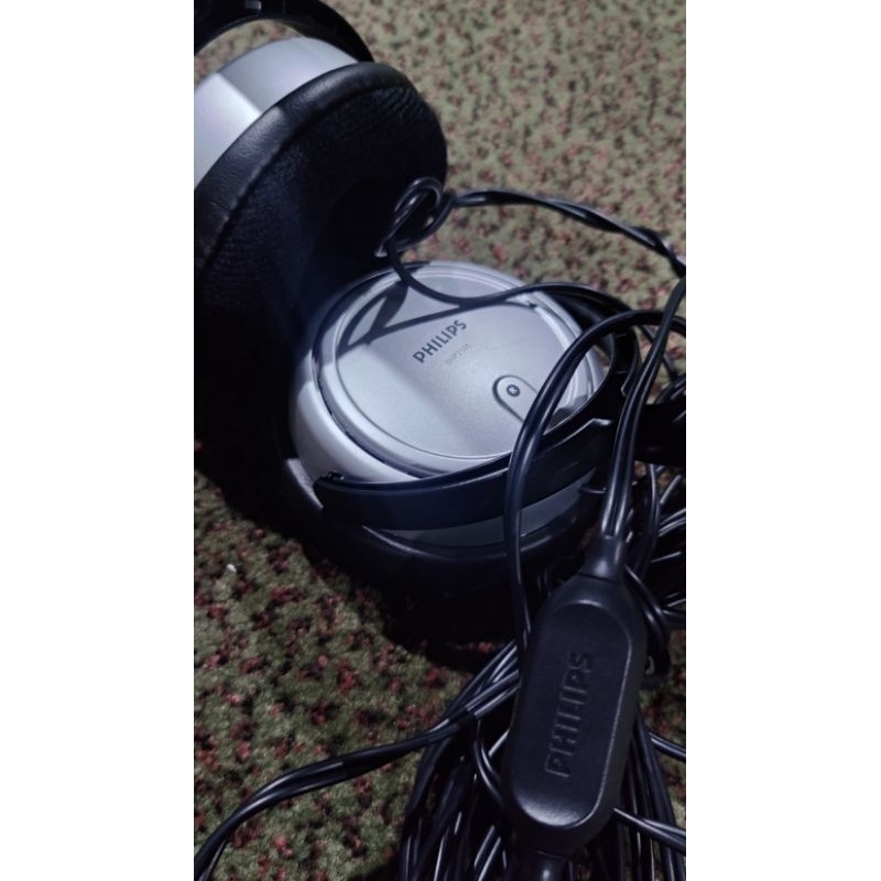 Philips SHP2500 – Stevige Tv-stereohoofdtelefoon Met 6 Meter Kabel En Fijne Volumeregeling