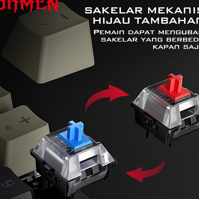 Jual Beli Lebih Hemat Banyak TEBUS MURAH GAMEN Titan Elite Keyboard ...