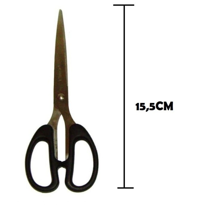 Jual Gunting Tajam Size Sedang Medium Tanggung 6.5