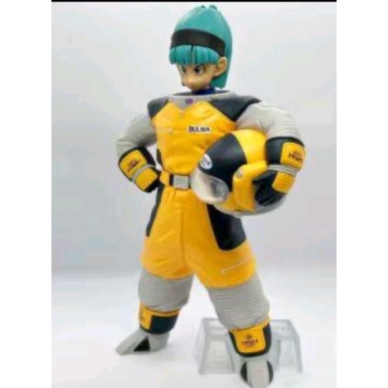 Jual figure anime dragon ball bulma yellow space suit | Shopee Indonesia