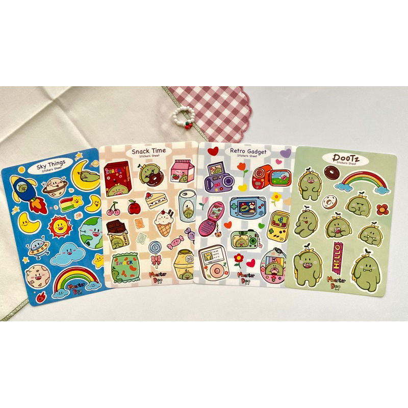 Jual Monster Doo Sticker deco lucu/journal/sticker aesthetic | Shopee ...