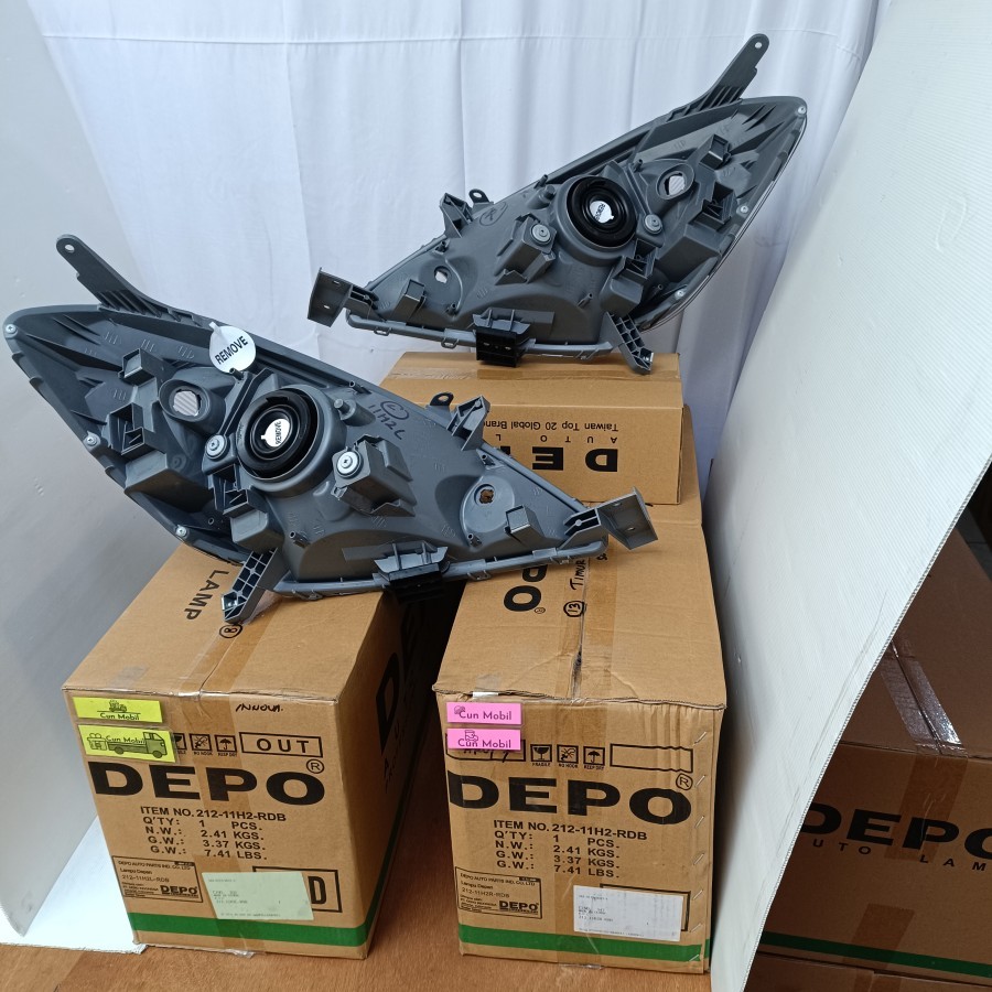 Jual Head lamp lampu besar Innova 2004-2011 212-11H2-RD DEPO harga per ...