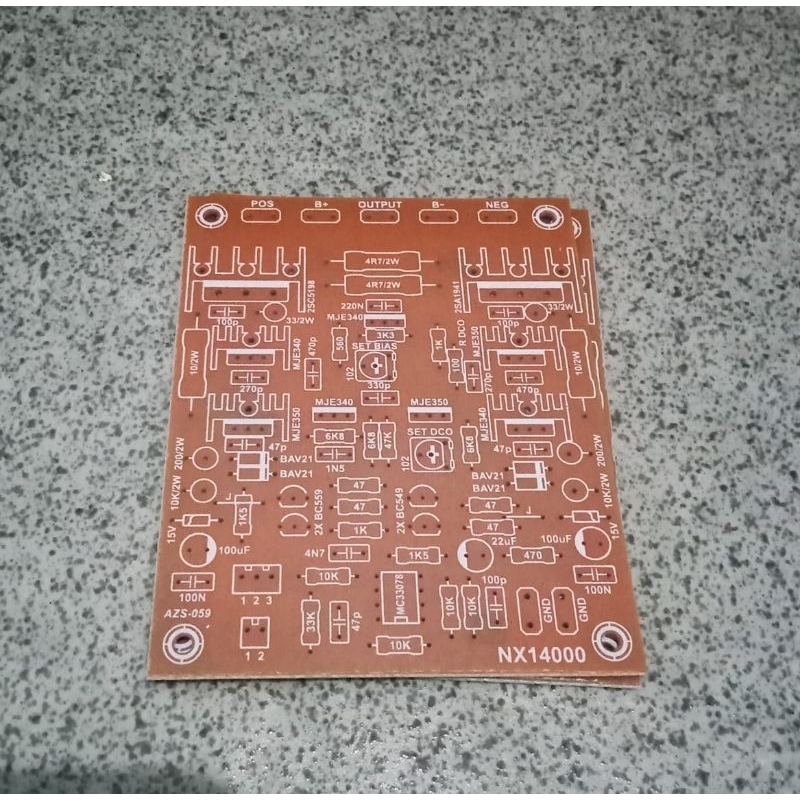 Jual PCB Power Amplifier Builtup NX14000 By HABIB | Shopee Indonesia