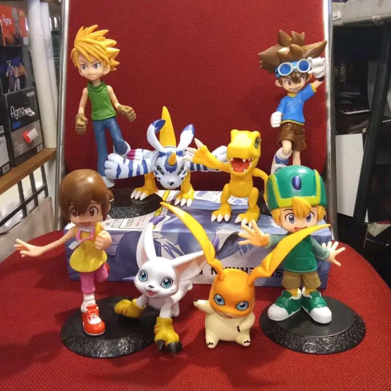 Jual mainan mini figuredigimon dijual per 1 orang 1 digimonbahan ...