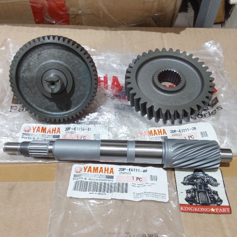 Jual Gear Gir Gigi Rasio Transmisi Nmax N Max Set Original Shopee Indonesia