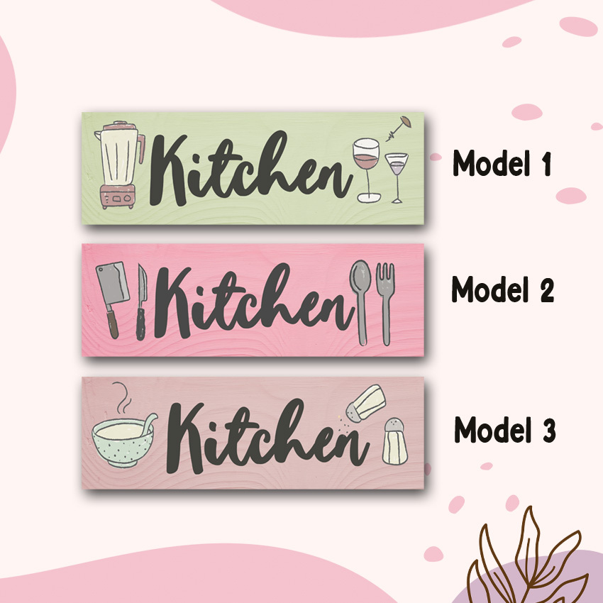 Jual Papan Tulisan Kitchen Sign Signage | Shopee Indonesia