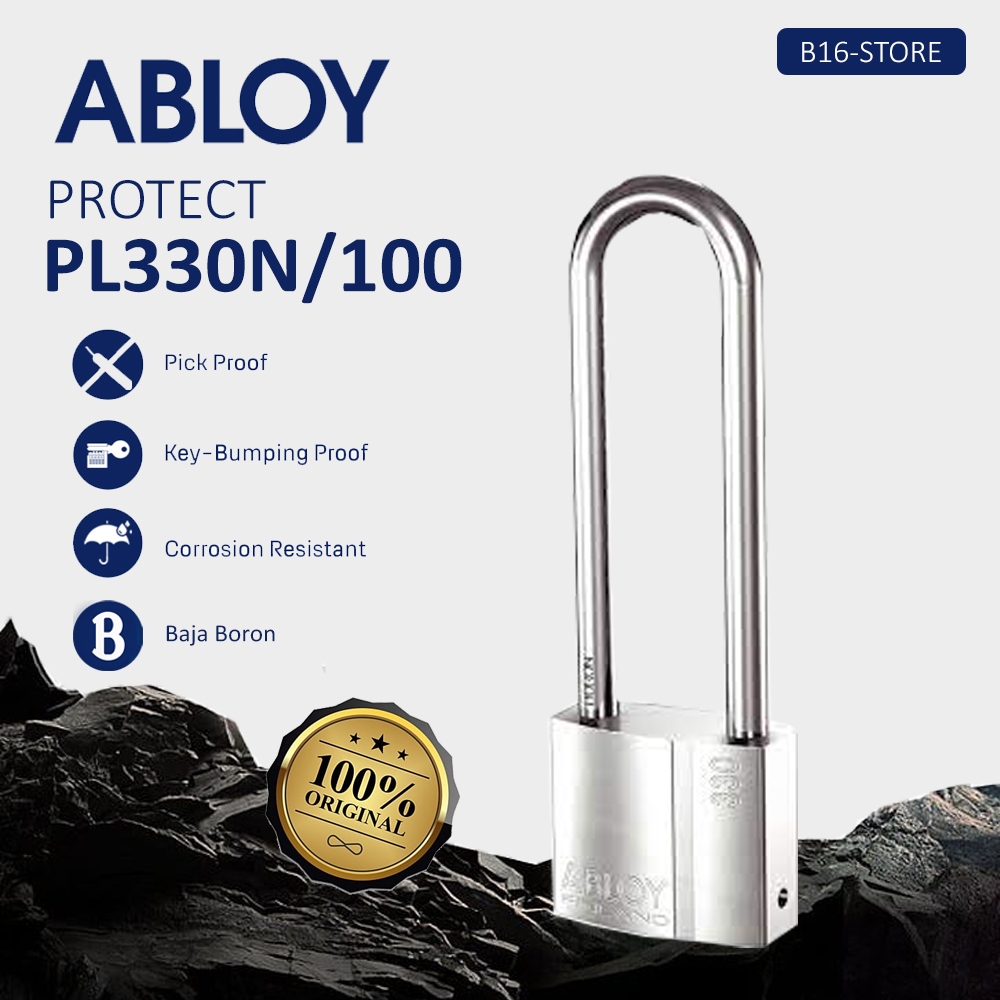 Jual ABLOY Gembok Padlock Protec PL330N/100 | Shopee Indonesia