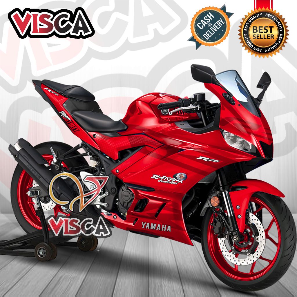 Jual Decal R25 Full Body Decal Yamaha R25 NEW Stiker R25/R3 Full Body ...