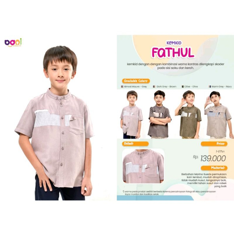 Jual Rabbani - baju koko anak KEMKID FATHUL | Shopee Indonesia