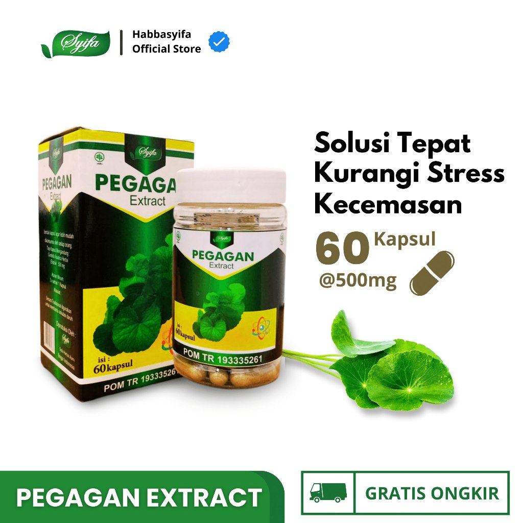 Jual Ekstrak Daun Pegagan Is 60 Kapsul Antanan Shopee Indonesia