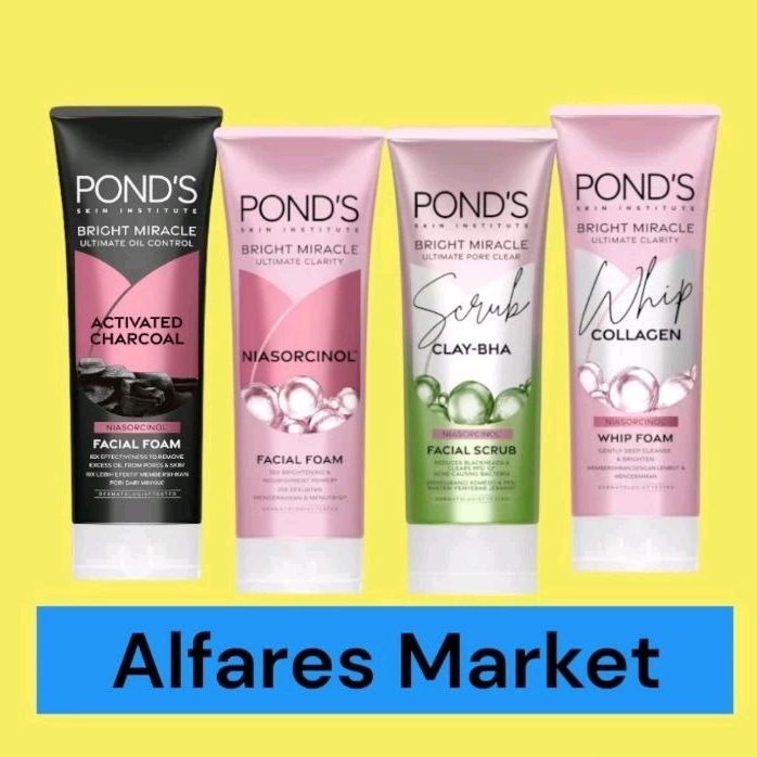 Jual POND'S Bright Miracle Ultimate Clarity/Pure Bright Charcoal ...