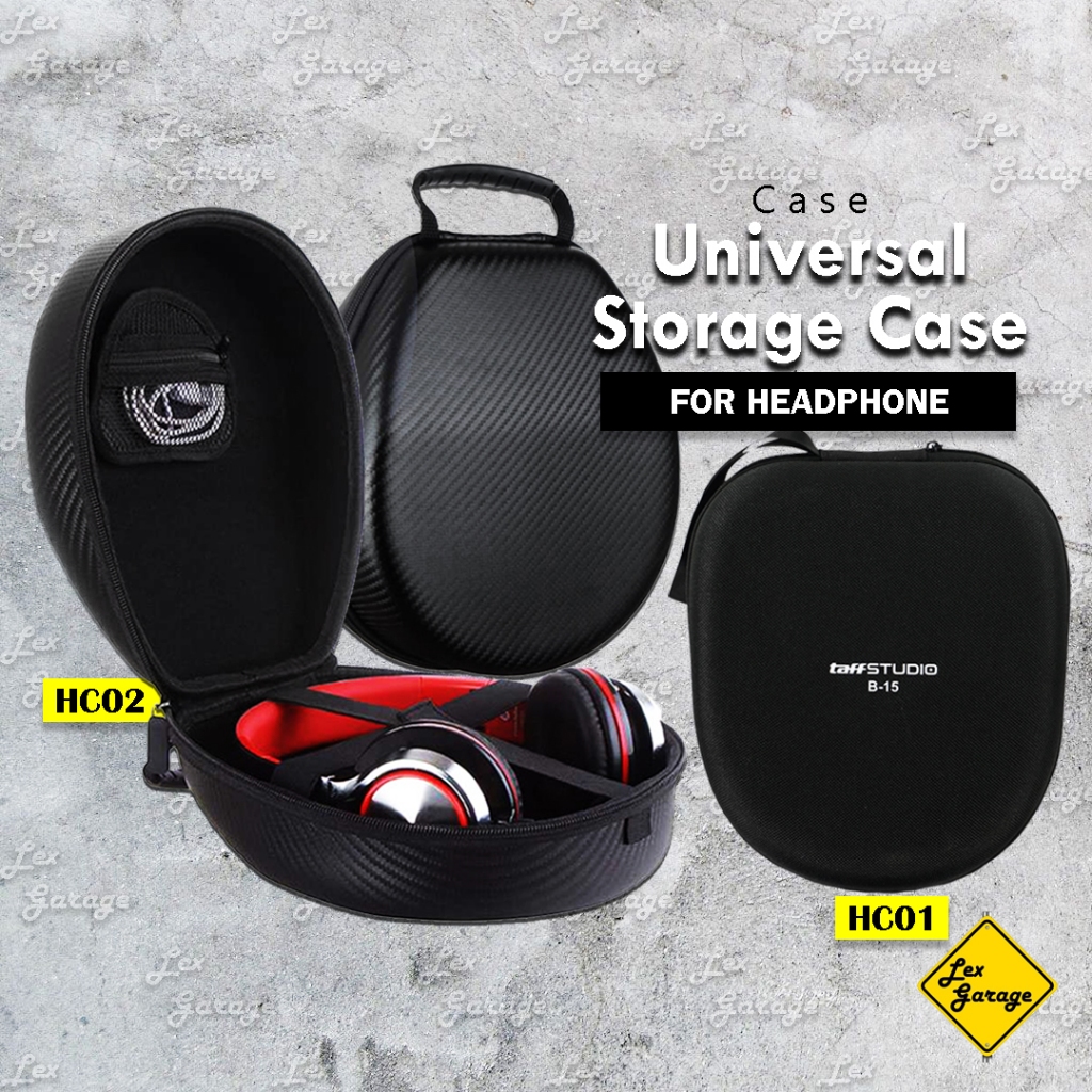 Jual Headset Headphone Hard Case Bag Universal Sony JBL Logitech dbE