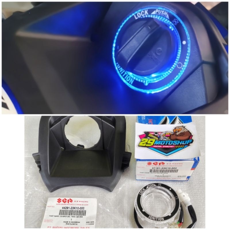 Jual Lampu indikator cover keyless kunci GSX R 150 GSX S 150 lamp ...