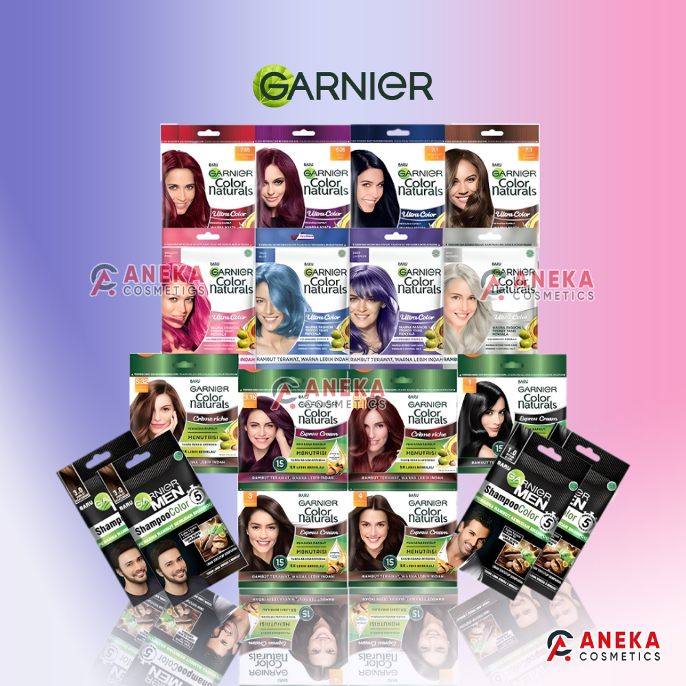 Jual GARNIER HAIR COLOR ASH BLONDE BRILLIANT PINK BURGUNDY ALAMI