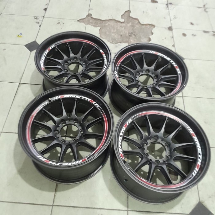 Jual Velg Seken Racing Hsr Ameth Ring Lebar Et Grey Cocok Buat Pajero Fortuner Dll