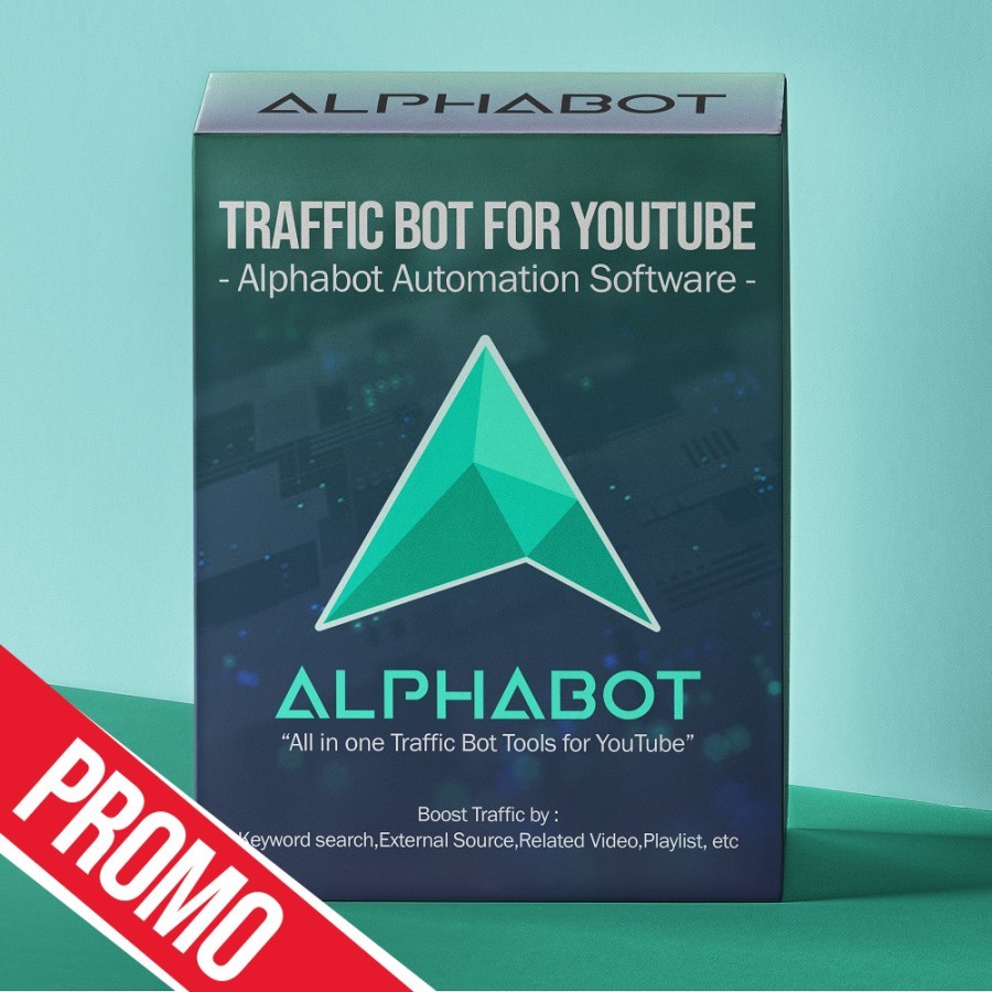 Jual Aplikasi Bot YouTube - AlphaBot All in One Traffic Bot | Shopee ...