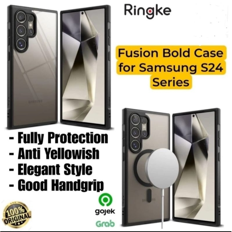 Jual Ringke Fusion Bold Case S24 Ultra S24 Plus Samsung S24 Case Ori