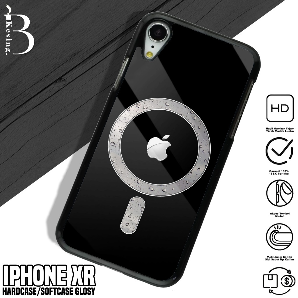 Jual Case Iphone XR Casing Hp Iphone XR Motif Logo Magsafe