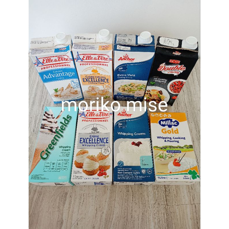 Jual [ 1 liter ] WHIPPING CREAM anchor ELLE VIRE GREENFIELDS RICHS GOLD