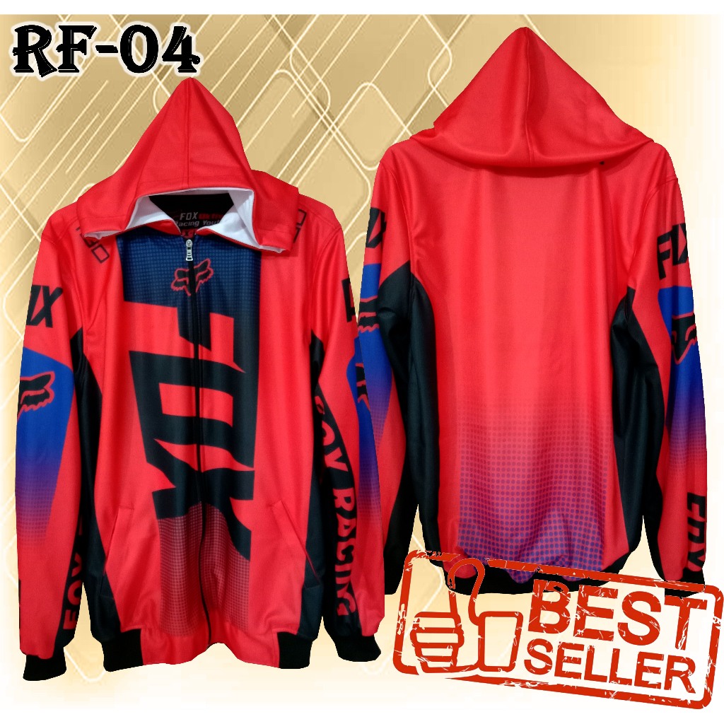 Jual Jaket Racing Fox FULL PRINTING RF-04 - BISA PAKAI NAMA | JAKET ...