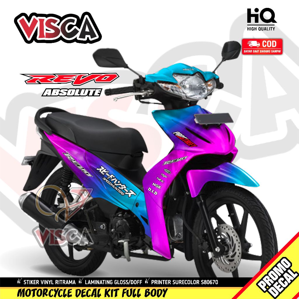 Jual Decal Revo Absolute 110 Full Body Decal Absolute Revo Full Body